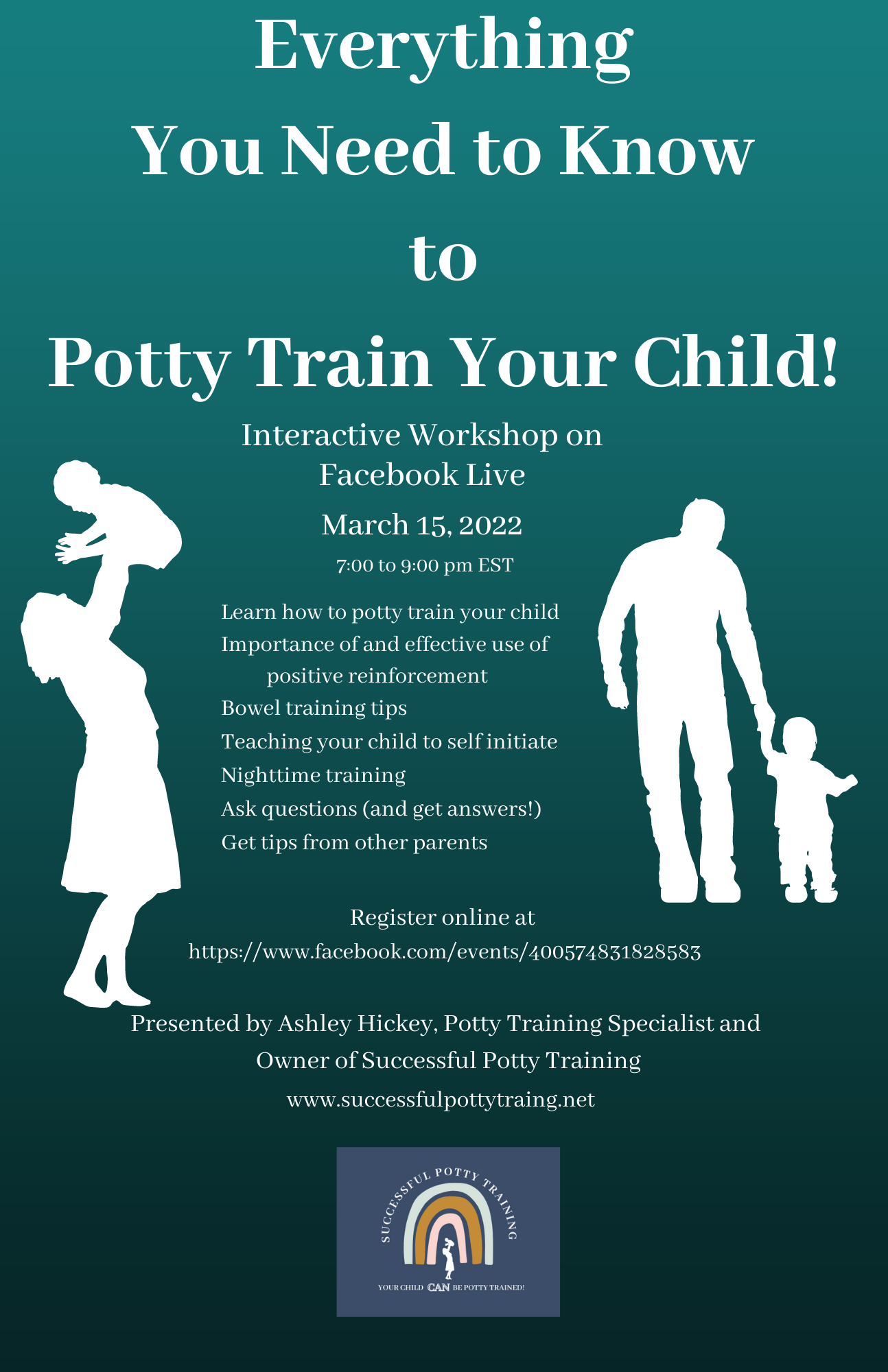 Potty Training Workshop Flyer 1 Successful Potty Training